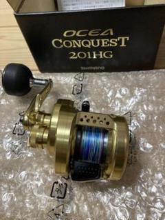 オシア　コンクエスト201HG 美品 シマノ(SHIMANO) 23 オシアコンクエスト 201HG(左) オシア コン