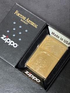 ZIPPO・ライター(キャラクター)　東儀白(Ver.2/Gold Limited) ZIPPOライター 「FORTUNE ARTERIAL」 C79グッズ FORTUNE ARTERIAL 東儀白 ZIPPO ver2 gold limited ジッポー C79