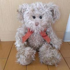 テディベア RUSS Berrie社 アメリカン USA Russ Berrie Moonbeam Teddy Bear Plush White With Rattle Baby