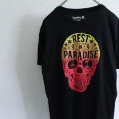 Hurley ハーレー プレミアムフィット Tシャツ スカル プリント Lサイズ