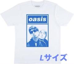 oasis liam&noel UK公式EC限定 Tシャツ 30周年記念 XL オアシス・OASIS・NOEL & LIAM SQUARE PHOTO・Tシャツ・ロックT