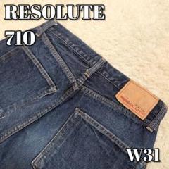 RESOLUTE 710 セルビッチ デニムパンツ W31 セルビッチ 濃紺のサムネイル