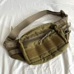 米軍放出品 BDS tactical ファニーポーチ カーキ 実物ウェストポーチ 米軍放出品 BDS tactical ファニーポーチ カーキ 実物ウェストポーチ