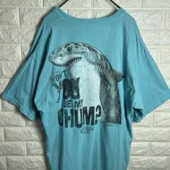 COMFORT COLORSコンフォートカラーズ/シャークTシャツ/ライトブルー
