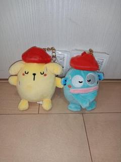 ハンギョドンとポムポムプリンのぬいぐるみ