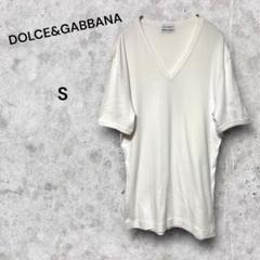 DOLCE&GABBANA アンダーウェアー Vネック Tシャツ S ホワイト