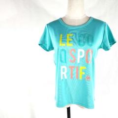 良品【le coq sportif】ルコックスポルティフ ロゴプリントTシャツL