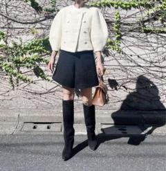 cygne シーニュ ショートパンツ Joelle ツイード キュロット 1 m37424134795_1.jpg?1725596636