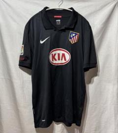 【NIKE】ナイキ ビンテージ アトレティコマドリードサッカーシャツ(M)灰色 アトレチコマドリード 24-25 サード 半袖 ユニフォーム No.7