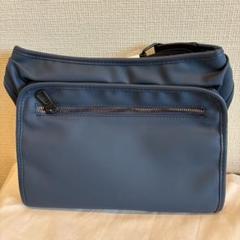 ネイビー ショルダーバッグ メンズ 斜めがけ 肩掛けバッグ 軽量 防水