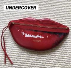 【未使用品】アンダーカバー 転写ポーチ くちびる 新品 未使用 UNDERCOVER 転写ポーチ ギルアップル 一つ目 林檎