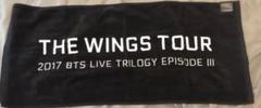 値下げ！ bts タオル ブラック ライブ グッズ