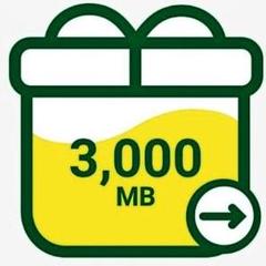 mineo 3000MB マイネオ パケットギフト パケット