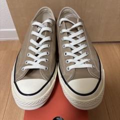 コンバース CT70 ダークルート 28cm 未使用 三ツ星 チャックテイラーCT70 SIDE ZIP BLACK LEATHER HI CUT