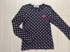 大人気◆水玉ドット・ロングTシャツ◆PLAY COMME des GARCONS COMME des GARCONS（ドット ・ Tシャツ(長袖/七分)）のフリマ
