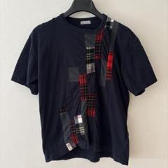田中オム コムデギャルソンオム AD2000 パッチワーク切りっぱなしシャツ 田中オム コムデギャルソンオム AD2000 パッチワーク切りっ
