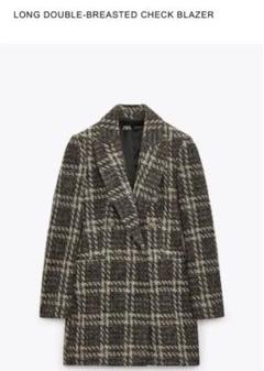 ZARA チェスターコート XLサイズ ブラック・ホワイトチェック 2025年最新】zara チェスターコート チェックの人気アイテム