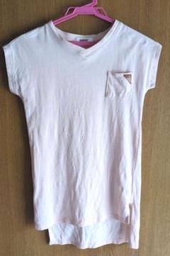 子供用　RADCHAP VネックTシャツ 120 ピンク　匿名配送！