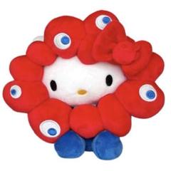 【即日発送、新品未使用】ミャクミャクなりきりぬいぐるみ L キティ 大阪万博 ハローキティ EXPO2025 ミャクミャクなりきりぬいぐるみBC 大阪
