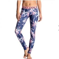 ROXY　ヤシの木柄レギンス