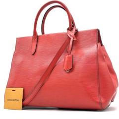 美品✨ ルイヴィトン ハンドバッグ エピ マルリーMM 2WAY レッド