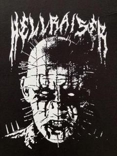 ★未使用品　ヘル・レイザー Tシャツ　ホラー　ムービー　映画 ピンヘッド　L