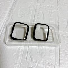 ❤️アップルウォッチ37mm 黒縁 クリアケース