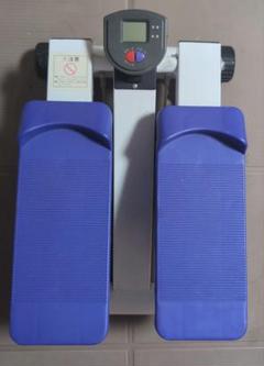 青 ステッパー デジタルディスプレイ付き