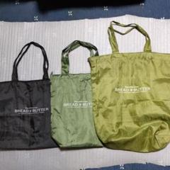 ＢＲＥＡＤ＆ＢＵＴＴＥＲ　ブレッド＆バター エコバッグ ３枚セット