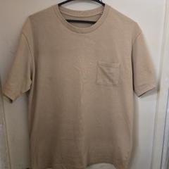 ノースフェイス　ロゴ入り　Tシャツ　メンズ　Sサイズ　クラシックカーキ