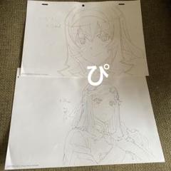 レヴュースタァライト　クロディーヌ　真矢　複製原画 レヴュースタァライトクロディーヌ真矢複製原画