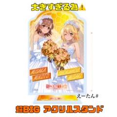 【説明必読】御坂生誕祭2025御坂美琴 食蜂操祈 等身大パネルアクリルスタンド