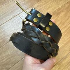 ⭐️希少⭐️ナノユニバース レザートレンチコート Mサイズ BARK TANNAGE BARK TANNAGE バークタンネイジ NANO UNIVERSE レザージャケット