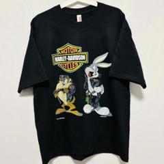 ハーレーダビッドソン リプリント Tシャツ 半袖 メンズ 新品 個性的