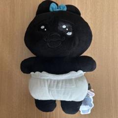 ZOZOTOWN限定 BLACK おぱんちゅうさぎ ぬいぐるみ おぱんちゅうさぎとZOZOTOWNがコラボ！真っ黒なおぱんちゅの限定