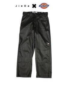 JieDa ジエダ / LEATHER PANTS レザーパンツ JieDa // FAKE LEATHER 2TUCK TAPERED PANTS – SHELTER