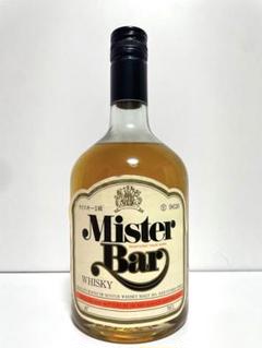 【終売品】未開栓　Mister Bar ウイスキー1級　古酒 終売品】未開栓 Mister Bar ウイスキー1級 古酒 - メルカリ
