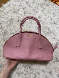 miu ミュウミュウ マテラッセ クラッチバッグ ピンク ベージュ