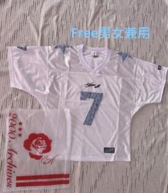 2000Archives football t-shirts ブルー Tシャツ