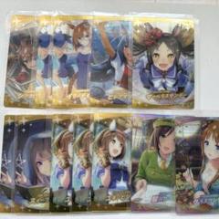 ウマ娘 ウエハース トレカ 未開封 まとめ売り 114枚セット 人気デザイナー トレカ ウエハース ウマ娘 未開封 114枚セット