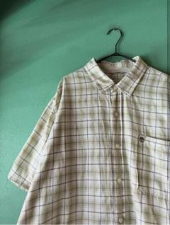 Timberland plaid shirt ティンバーランド 半袖シャツ