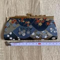 がま口財布　和装