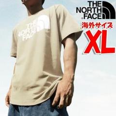 ノースフェイス Tシャツ ベージュ メンズ 半袖 海外XL 日本3L相当 HD