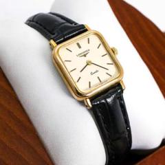 稼働 LONGINES 腕時計 スクエア ヴィンテージ レディース 1053