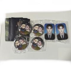 韓国BL lezhin 朝になりました 解氷曲線 缶バッジ イアン 韓国BL LEZHIN LEBOMポップアップ希うは降臨なり缶バッジ6枚