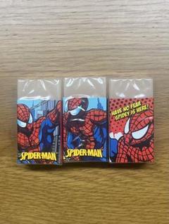 スパイダーマン　大サイズ　マーベルコミック　黒色　消しゴム スパイダーマン 大サイズ マーベルコミック 黒色 消しゴム