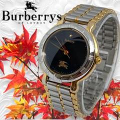 Ⴤ1296 ꕤ極美品 Burberrys バーバリー 腕時計 ゴールド コンビ