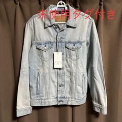ZARA デニムジャケット ダメージ 未使用タグ付き S