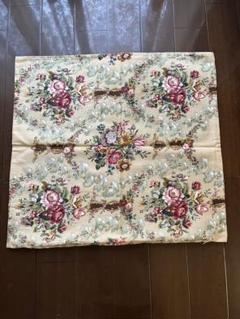 新品　花柄座布団カバー 2枚組55×59cm