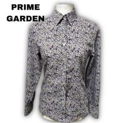1796★【PRIME GARDEN】　38　花柄　長袖　シャツ　ブラウス　総柄